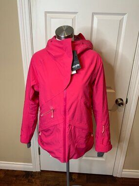 Strafe Aspen Fuchsia Pink Ski Snowboard Lucky Jacket NWT $499, Size M